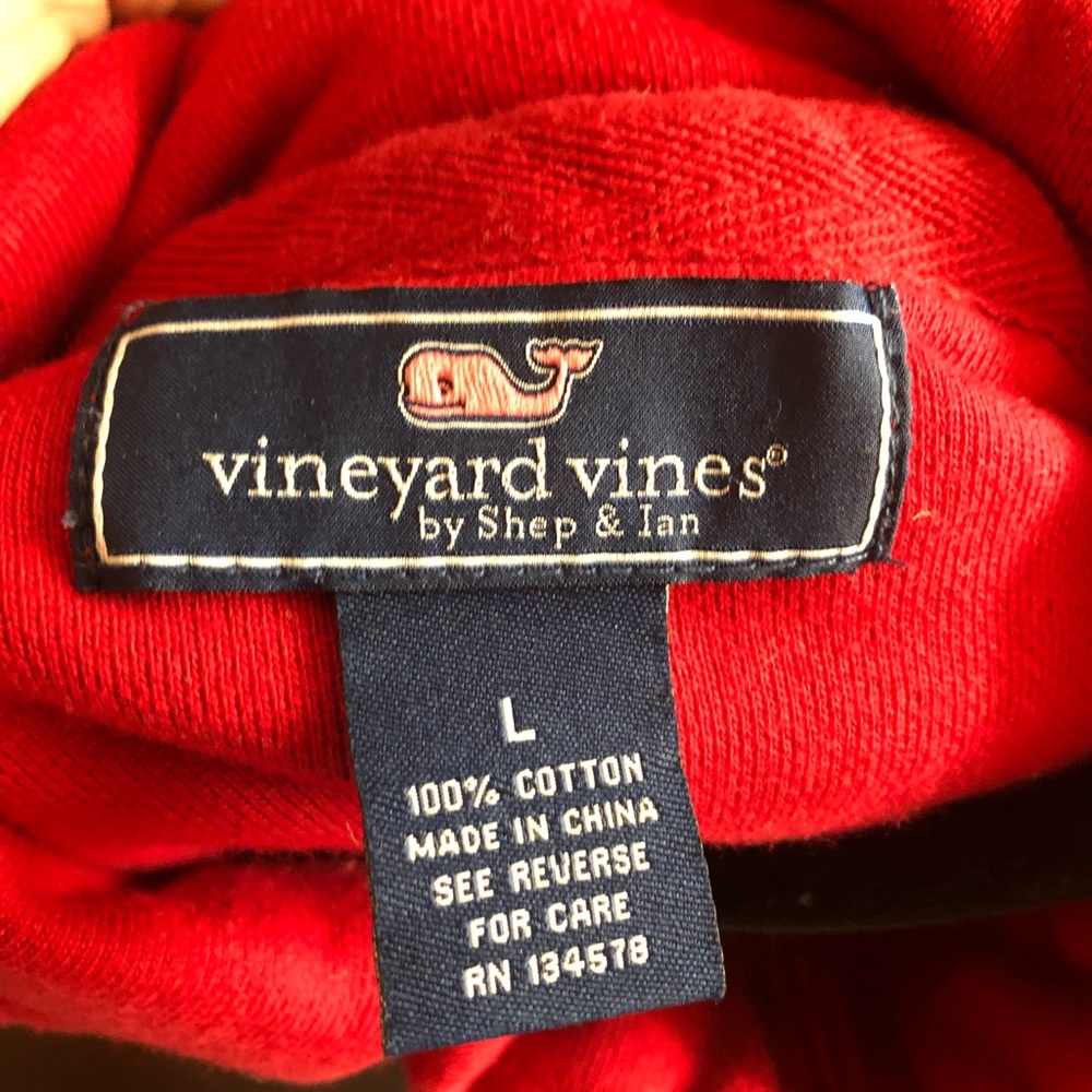 Vinyard Vines 1/4 zip pullover - Picture 4 of 4